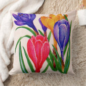 coussin de crocus printaniers (Couverture)