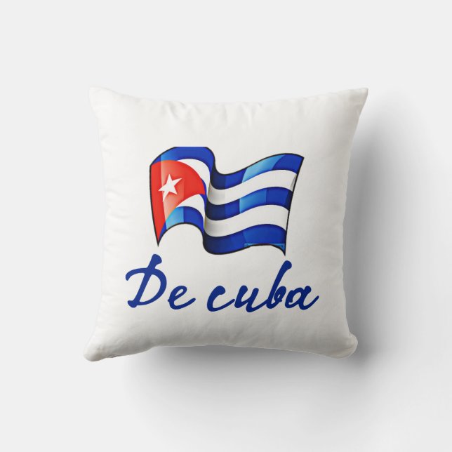 Coussin De Cuba décoration design (Verso)