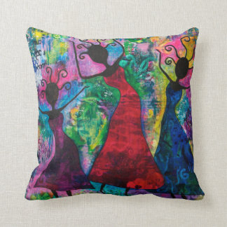 Coussin de dames de danse