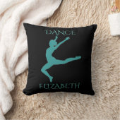 Coussin de danse avec nom personnalisé. (Couverture)