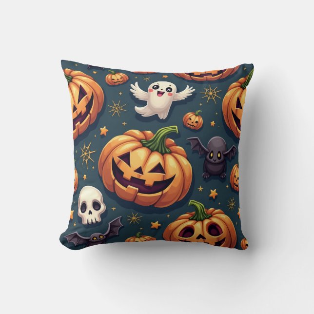 coussin de danse halloween heureux (Recto)