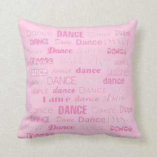 Coussin de danse rose