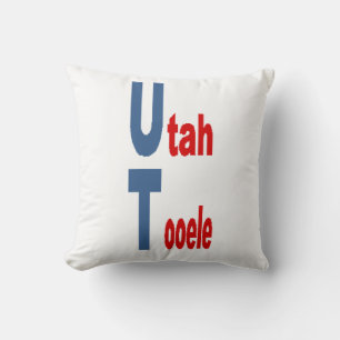 Coussin de décoration 16x16 TOURISME UTAH