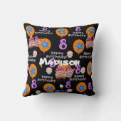 Coussin de décoration, #8 Joyeux 8e Anniversaire N (Verso)