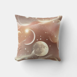 Coussin de décoration - Crème Ivoire Douce Pêche C