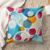 Coussin de décoration de maison en cercles abstrai (Couverture)