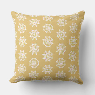 Coussin de décoration - Flocons de neige de Noël