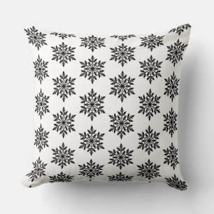 Coussin de décoration-Flocons de neige de vacances