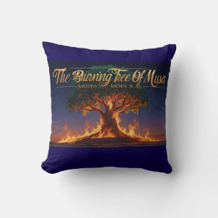 Coussin de décoration - Islamique "L'Arbre Brûlant