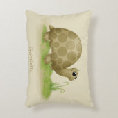 Coussin de décoration Tortue mignonne (Devant(Vertical))