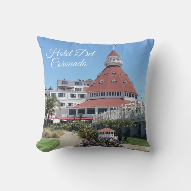 Coussin de Del Coronado d'hôtel (Recto)