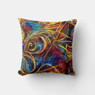 Coussin de design funky
