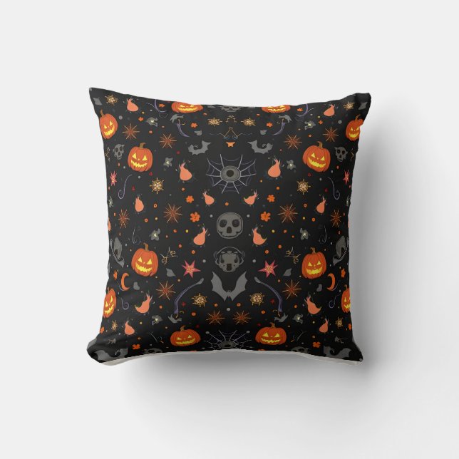 Coussin de design Halloween (Recto)