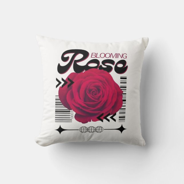 Coussin de design inspiré par l'amour (Recto)