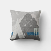 Coussin de design moderne Motif Flèche (Recto)