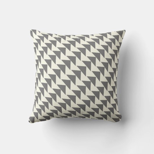 Coussin de design moderne Motif Flèche (Verso)