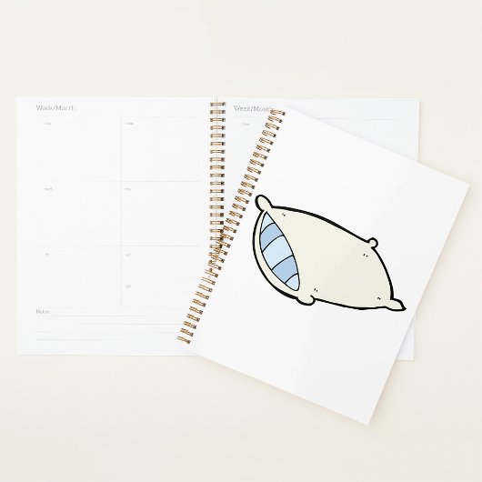 Coussin de dessin animé avec géant