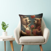 Coussin de dessin animé de Saint Valentin (Chaise)