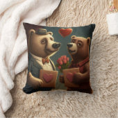 Coussin de dessin animé de Saint Valentin (Couverture)