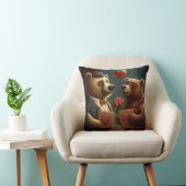 Coussin de dessin animé de Saint Valentin (Chaise)