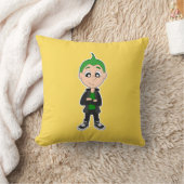 coussin de dessin animé punk kid cool (Couverture)