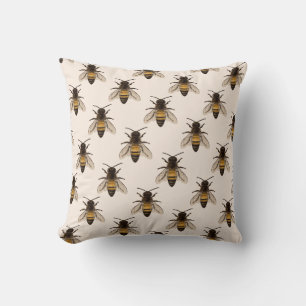 Coussin de dessin moderne de la reine Vintage