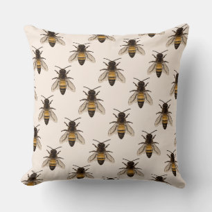 Coussin de dessin moderne de la reine Vintage
