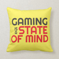 Coussin de devis de gamer pour les jeux vidéo Geek