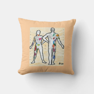 Coussin de diagramme de muscle