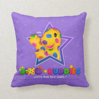 Coussin de Dino-Buddies™ - logo 2 de l'étoile w/DB