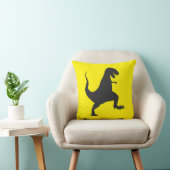Coussin de dinosaure jaune (Chaise)