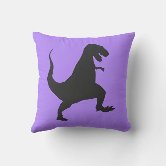 Coussin de dinosaure pourpre (Verso)