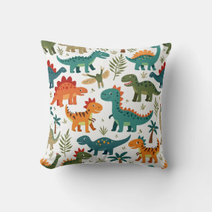 Coussin de dinosaures doux et mignons