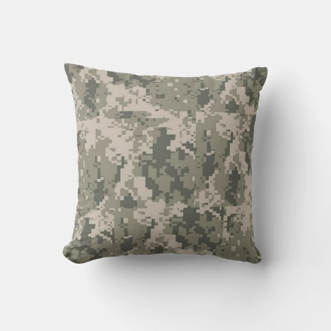 Coussin de divan de jet de Digitals de camouflage (Recto)
