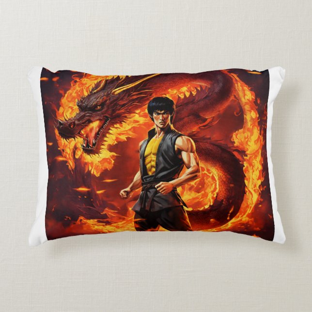 Coussin de dragon (Devant)