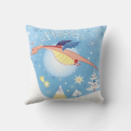 Coussin de dragon ailé (Verso)