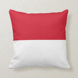 Coussin de drapeau de l'Indonésie