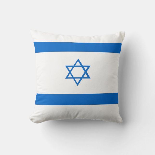 Coussin de drapeau de l'Israël (Recto)