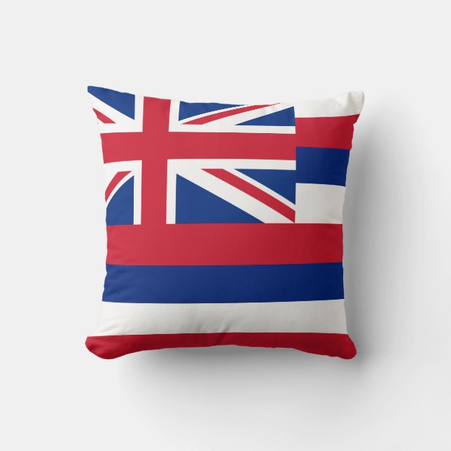Coussin de drapeau d'Hawaï (Recto)