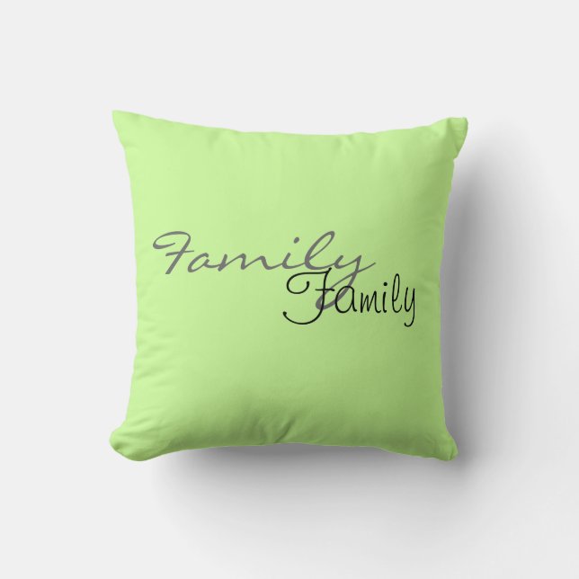 Coussin de famille (Recto)