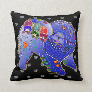 COUSSIN de famille de chow BINDI