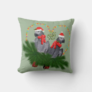 Coussin de Featherballs Festive (Vert clair)