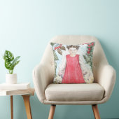 Coussin de fée de l'hiver mignon (Chaise)