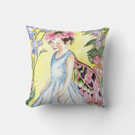 Coussin de fée mignon d'été (Recto)