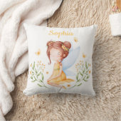 Coussin de fée pour bébé fille avec un nom personn (Couverture)