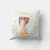 Coussin de fée pour bébé fille avec un nom personn (Verso)