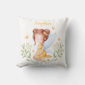 Coussin de fée pour bébé fille avec un nom personn (Recto)