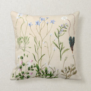 coussin de ferme botanique vintage fleurie frança