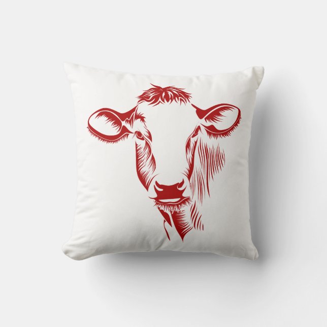 Coussin de ferme de vache (Recto)