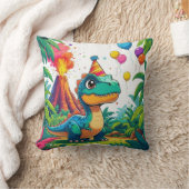  Coussin de fête T-Rex pour enfants (Couverture)